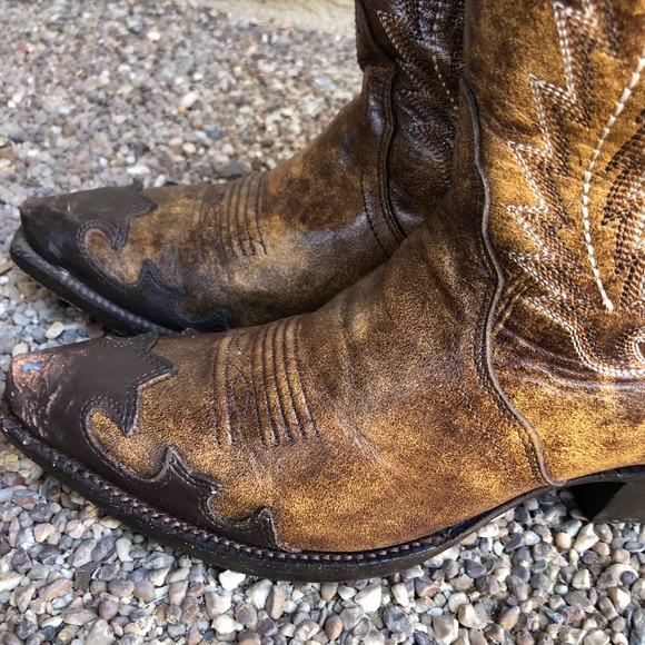 Nocona Distressed Cowboy Boots - Picture 5 of 11
